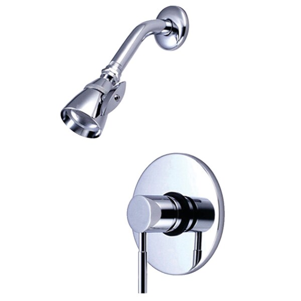 Shower Faucet, 2, Wall Mount, Polished Chrome
